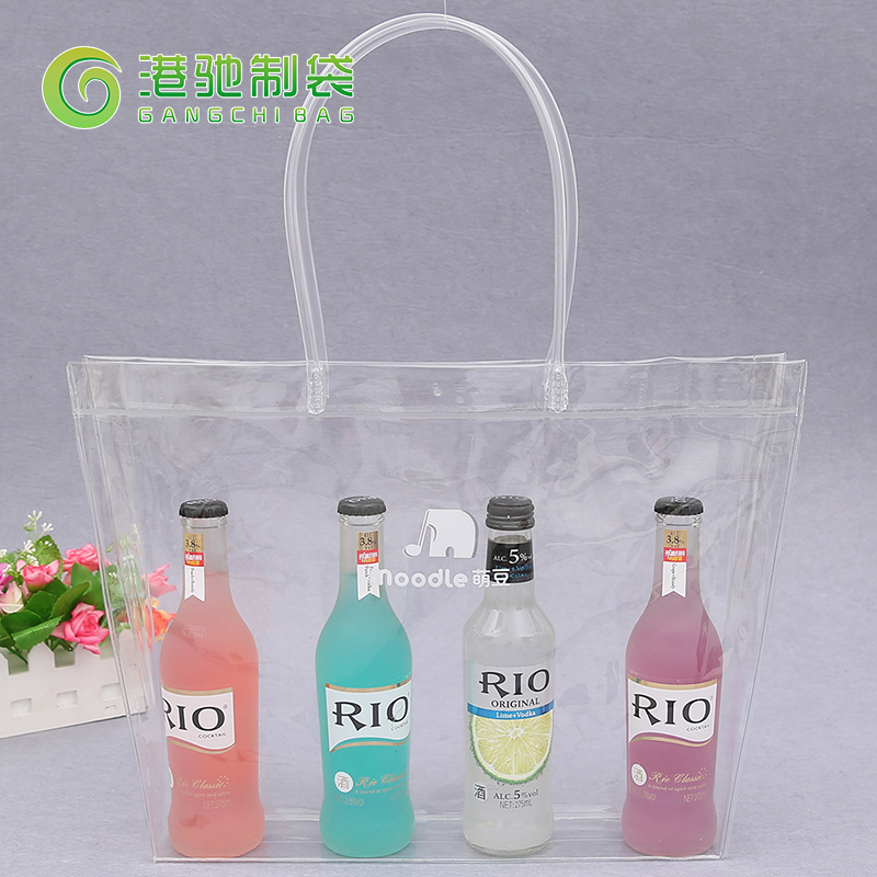 萌豆PVC塑料禮品購物袋