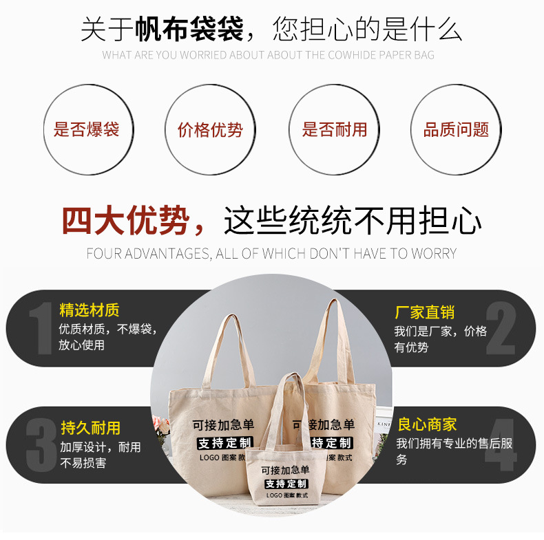 帆布袋優(yōu)勢